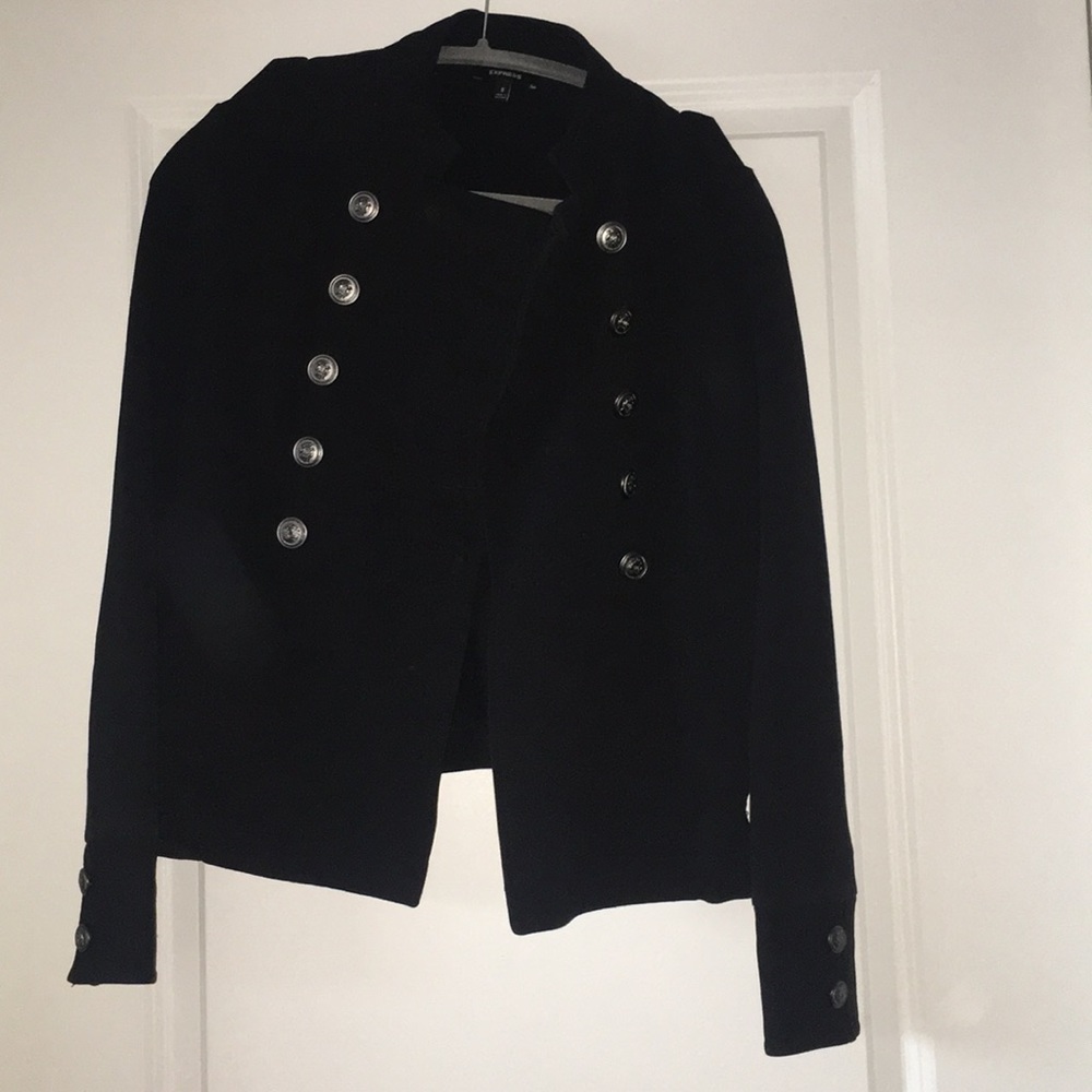 Short black jacket. Lightly worn.